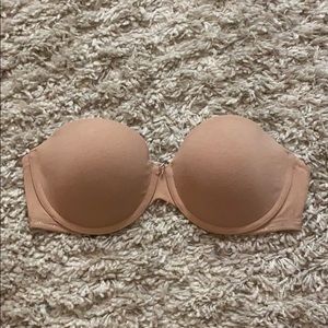 Nude Strapless Bra Victoria’s Secret